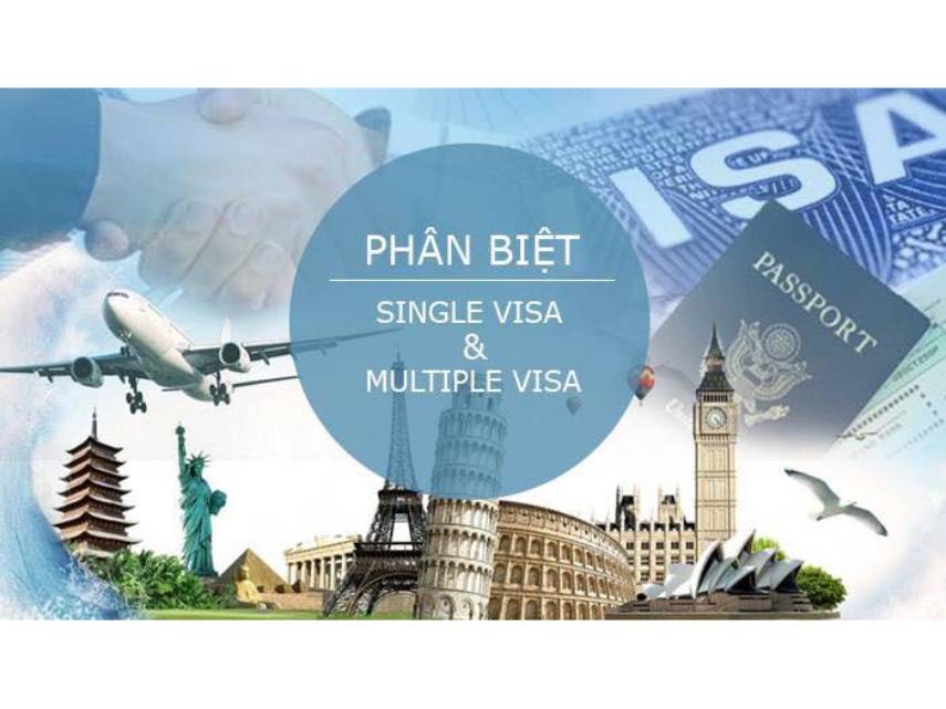 visa nhiều lần và visa 1 lần