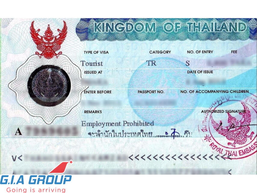 visa du lịch thái lan