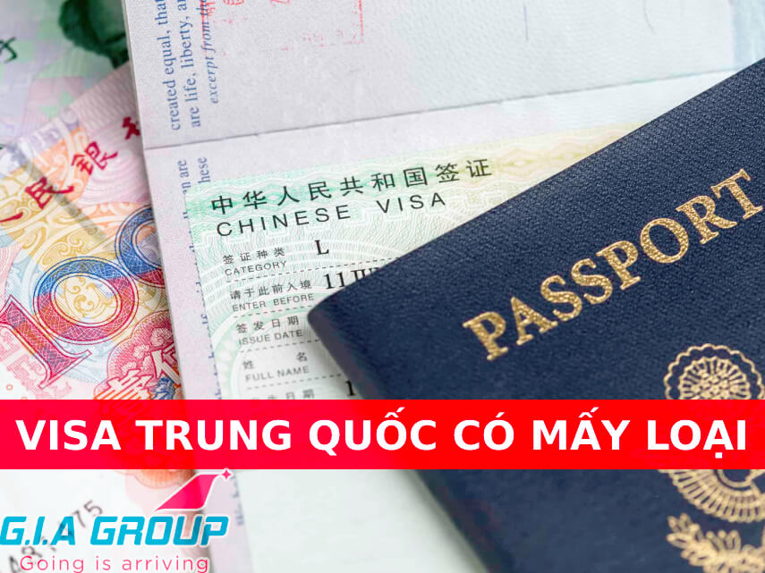 visa trung quốc có mấy loại?