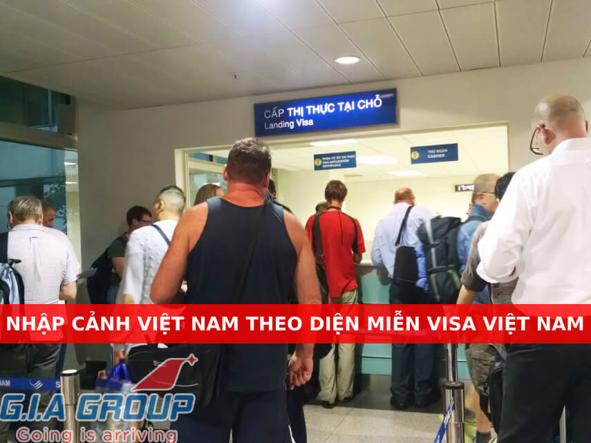 nhập cảnh việt nam theo diện miễn visa việt nam