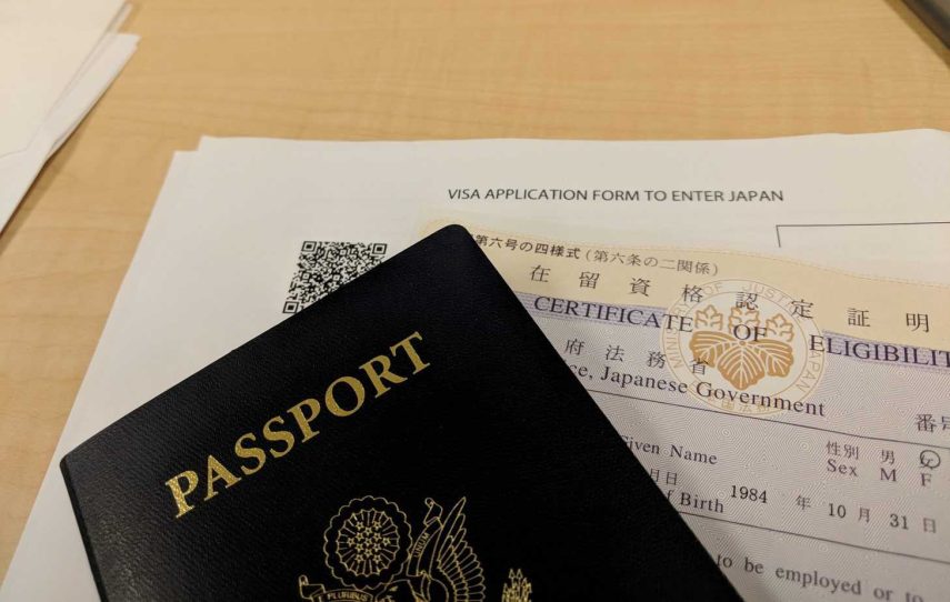 visa nhat ban