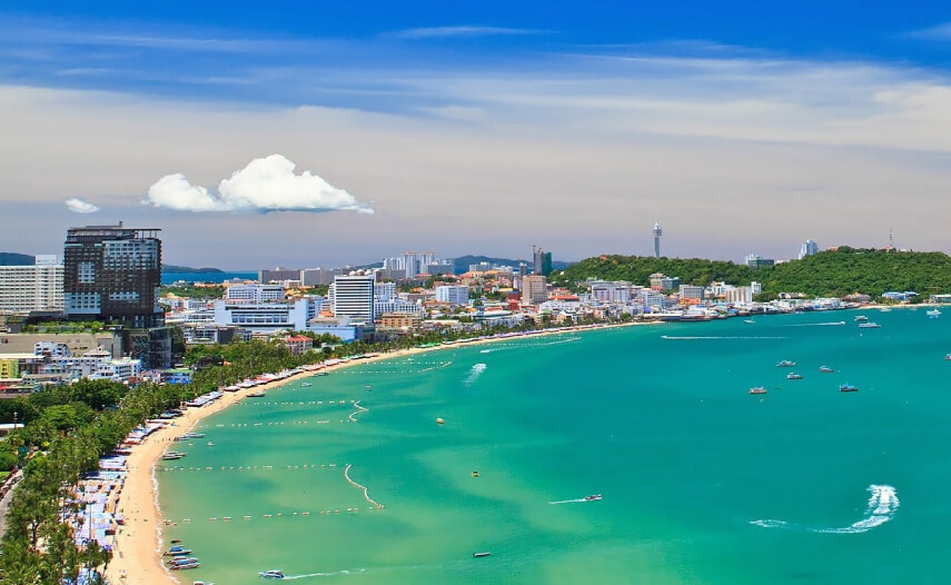 bãi biển Jomtien