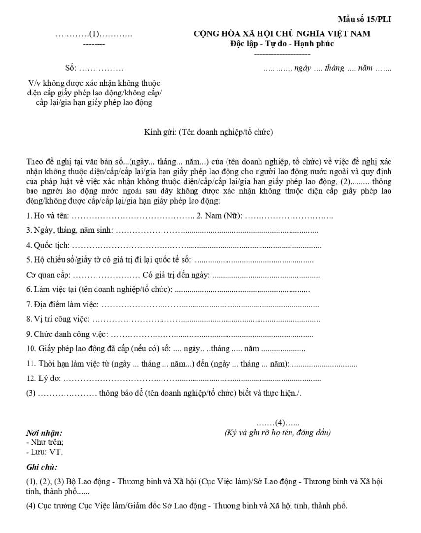 chi tiết mẫu số 15/pli