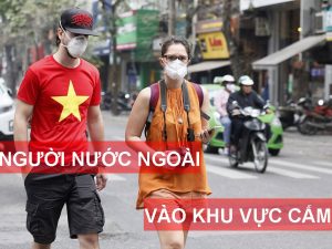 Người nước ngoài đi vào khu vực cấm