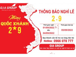 lịch nghỉ lễ 2/9/2022 gia hợp