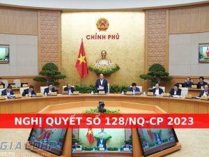 Nghị quyết 128/NQ-CP 2023